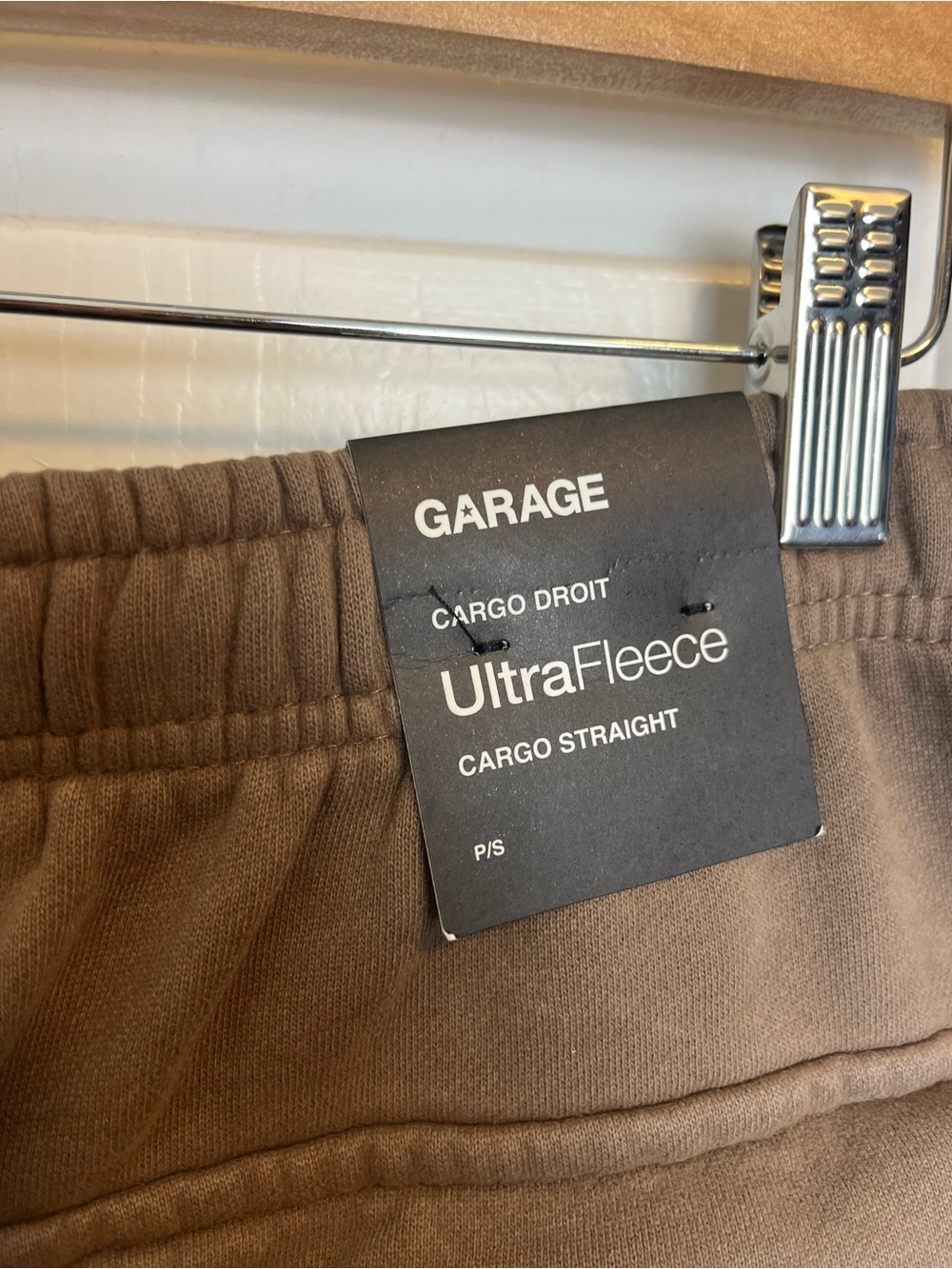 NWT Women’s Cargo Sweatpants - Brown - Picture 6 of 6